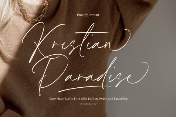 Kristian Paradise: A Script Font with Effortless Elegance