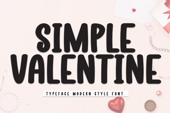 Simple Valentine: A Friendly Font for Creative Projects