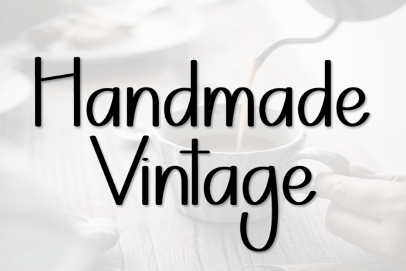 The Creative Freedom of Handmade Vintage Typography